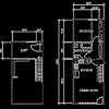 Floor plan for 1 bed, 1 bath, 960 sqft